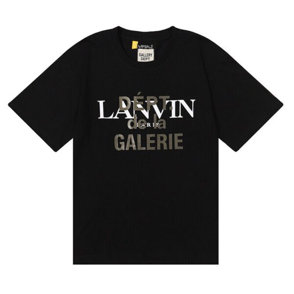 Gallery Dept Lanvin Black T-shirt