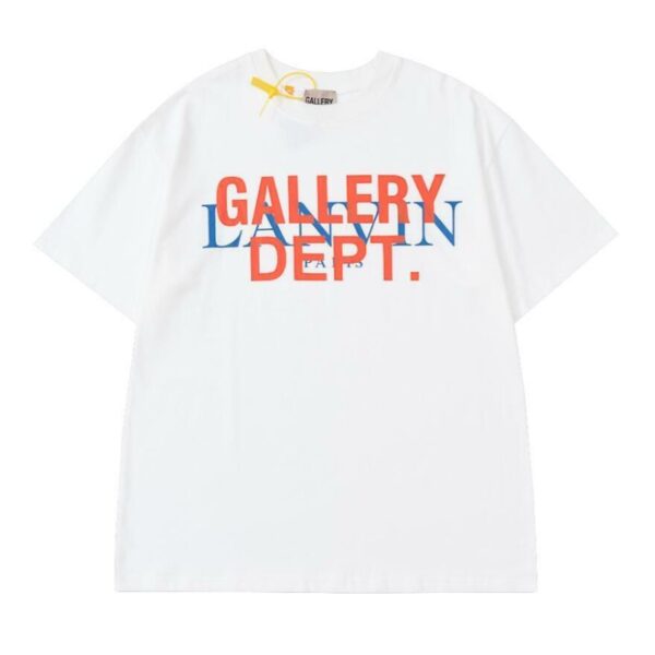 Gallery Dept Lanvin Paris Logo Printed T-Shirt